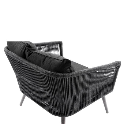 Herman Outdoor 3+2+1+1 Rope Lounge with Coffee Table Set