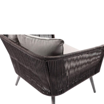 Herman Outdoor 3+2+1+1 Rope Lounge with Coffee Table Set