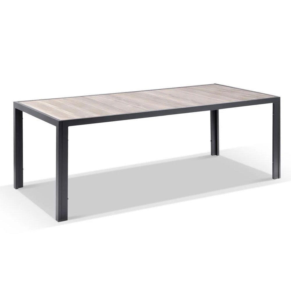 Southport Outdoor 2.17m Aluminium and Ceramic Rectangle Dining Table