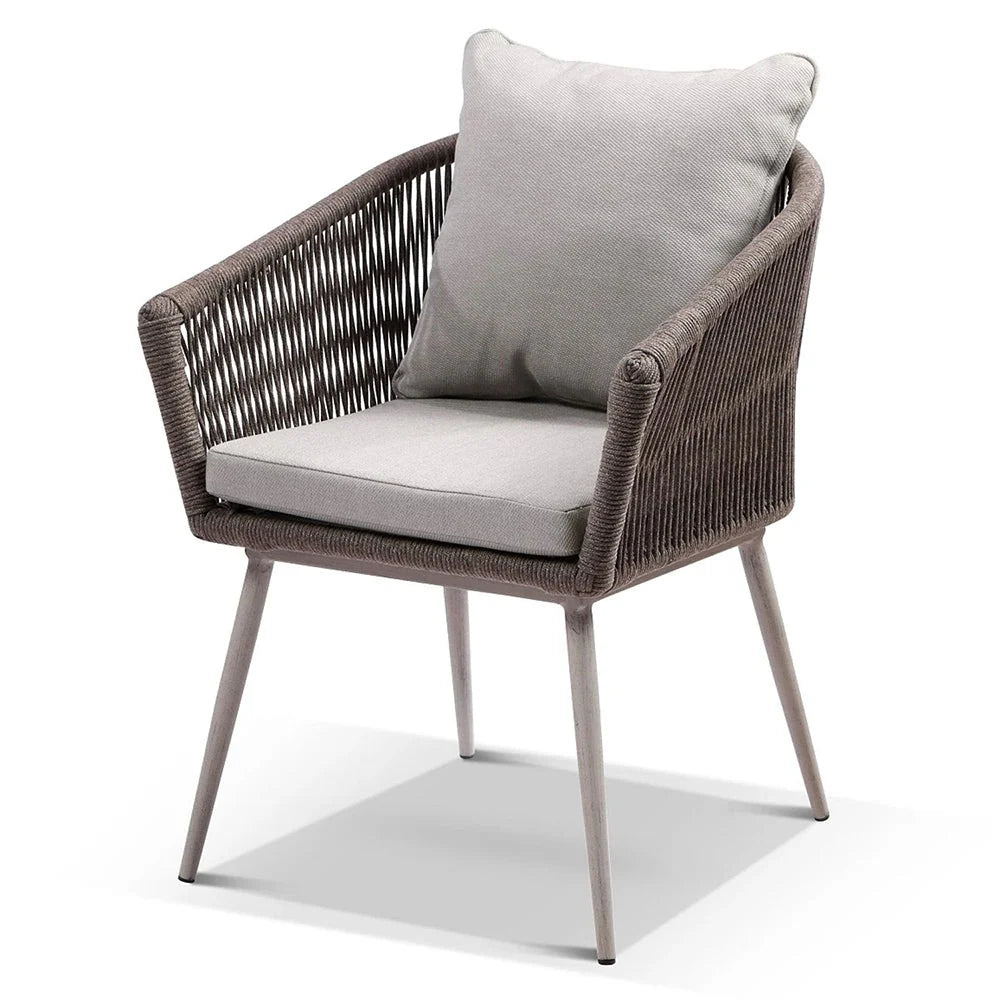 Herman Outdoor Rope and Aluminium Dining Chair