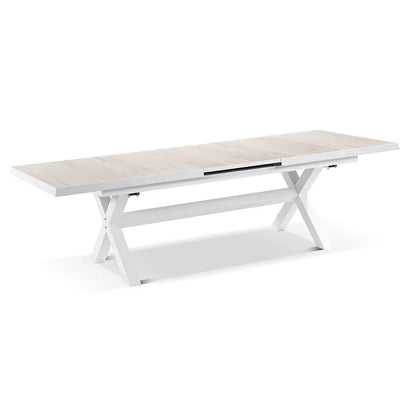 Portland Extension Outdoor Aluminium Ceramic Extendable Dining Table