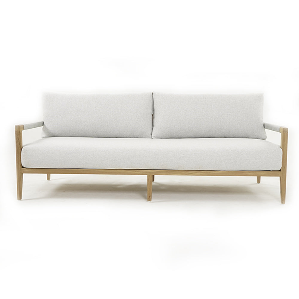 Allora 2.5+1+1 Timber and rope Lounge Setting with Coffee Table