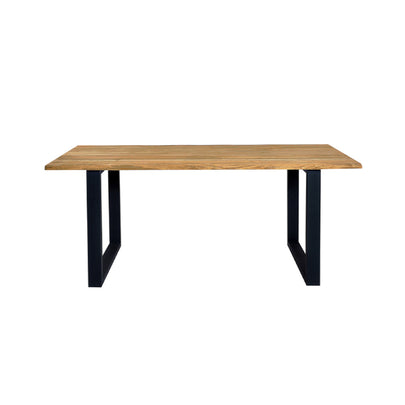 Santai 1.8m Outdoor Teak Timber and Aluminium Dining Table