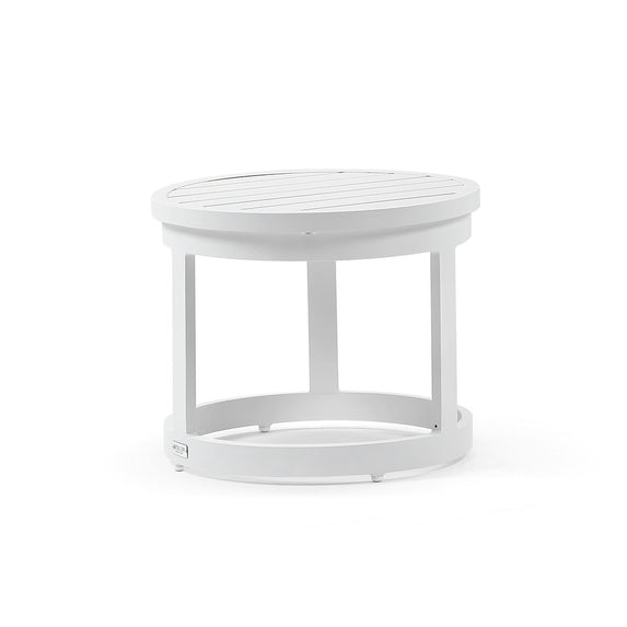 Santorini Round Outdoor Aluminium Side Table