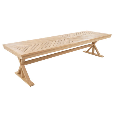 Darlington Outdoor 2.5m Teak Timber Table