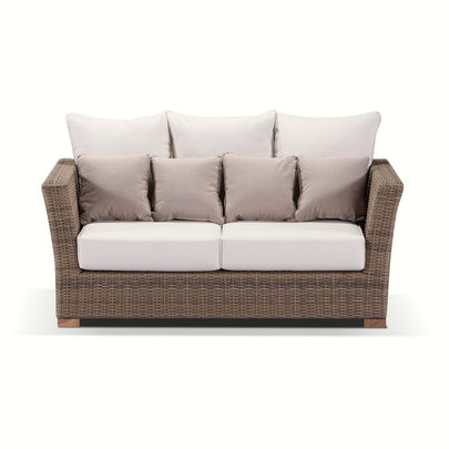 Coco 2 Seater Outdoor Wicker Lounge