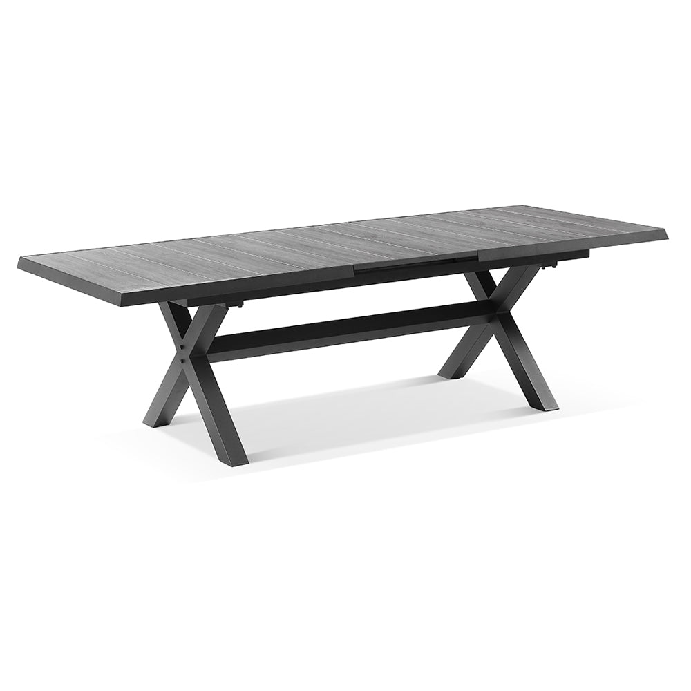 Portland Extension Outdoor Aluminium Ceramic Extendable Dining Table