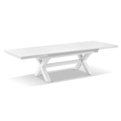 Austin Outdoor 2.2m - 3m Extension Aluminium Dining Table