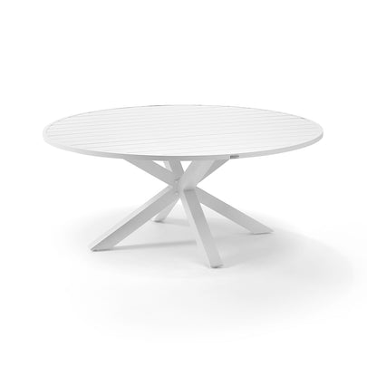 Houston Outdoor 1.8m Round Aluminium Dining Table