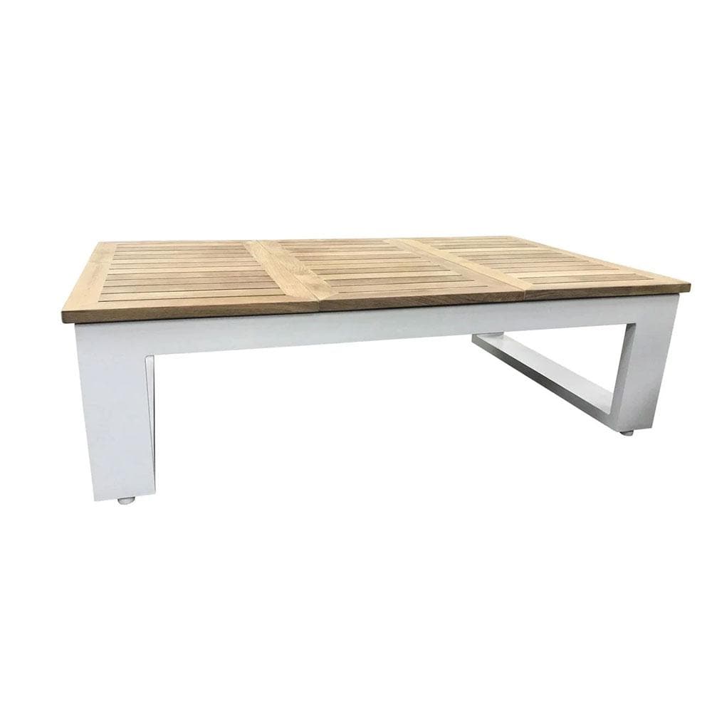 Balmoral Package C Outdoor Aluminium and Teak Lounge Setting with Coffee Table