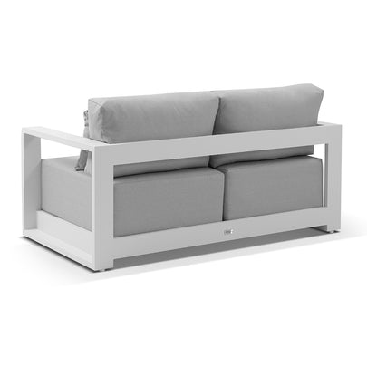 Whitehaven 3+2+1 Seater Outdoor Aluminium Lounge Set with Santorini Coffee Table