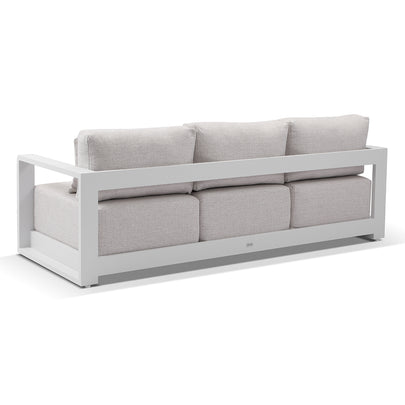 Whitehaven 3+2+1 Seater Outdoor Aluminium Lounge Set with Santorini Coffee Table