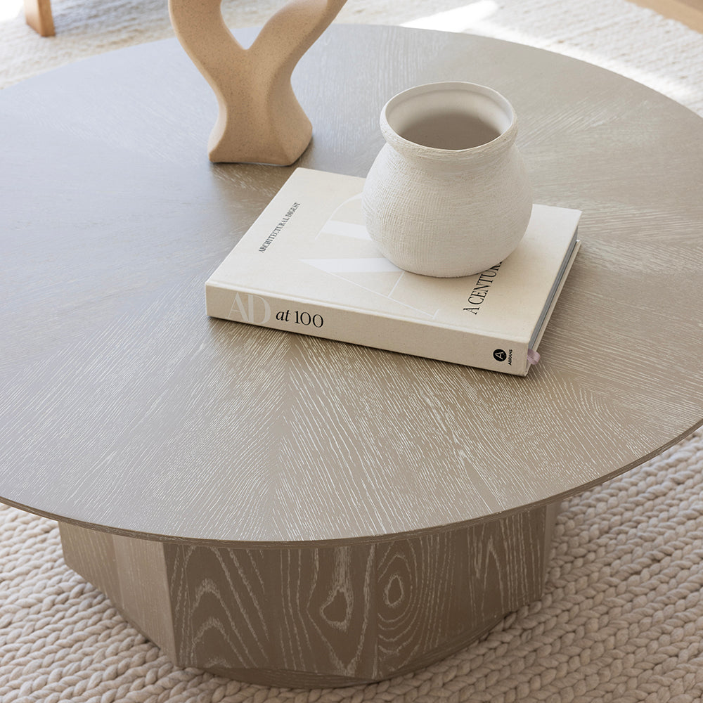 Berowra  Indoor Timber Round Coffee Table