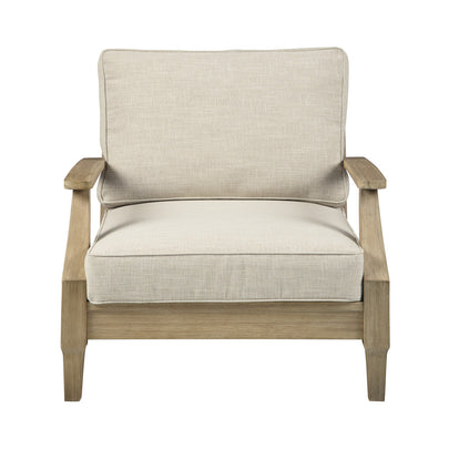 Dakota Outdoor Timber 1 Seater Lounge Armchair