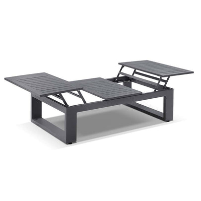 Santorini 2+1+1 Outdoor Aluminium Lounge Set with Coffee Table