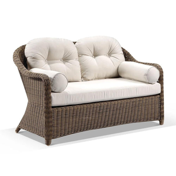 Plantation Outdoor Wicker 2 Seater Lounge