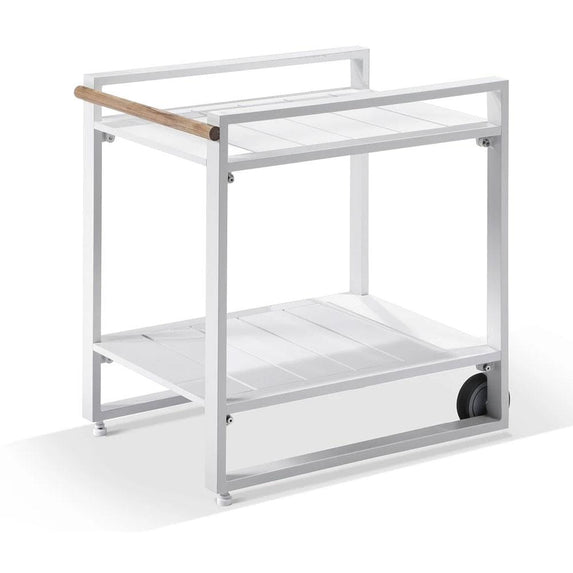 Balmoral Outdoor Aluminium Bar Cart on Wheels